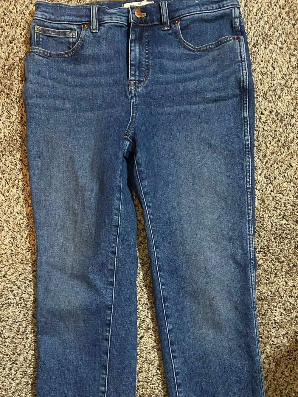 Madewell Mid-rise Stovepipe Denim Jeans